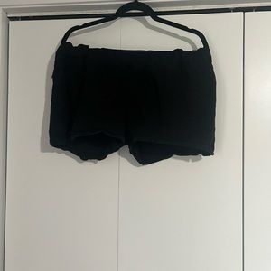 Black Maternity Shorts XL